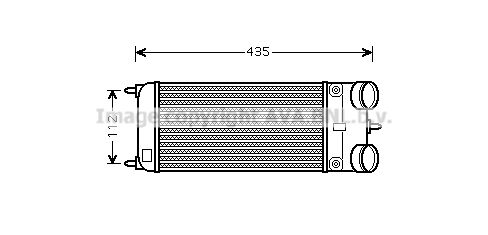 AVA QUALITY COOLING Starpdzesētājs PEA4353